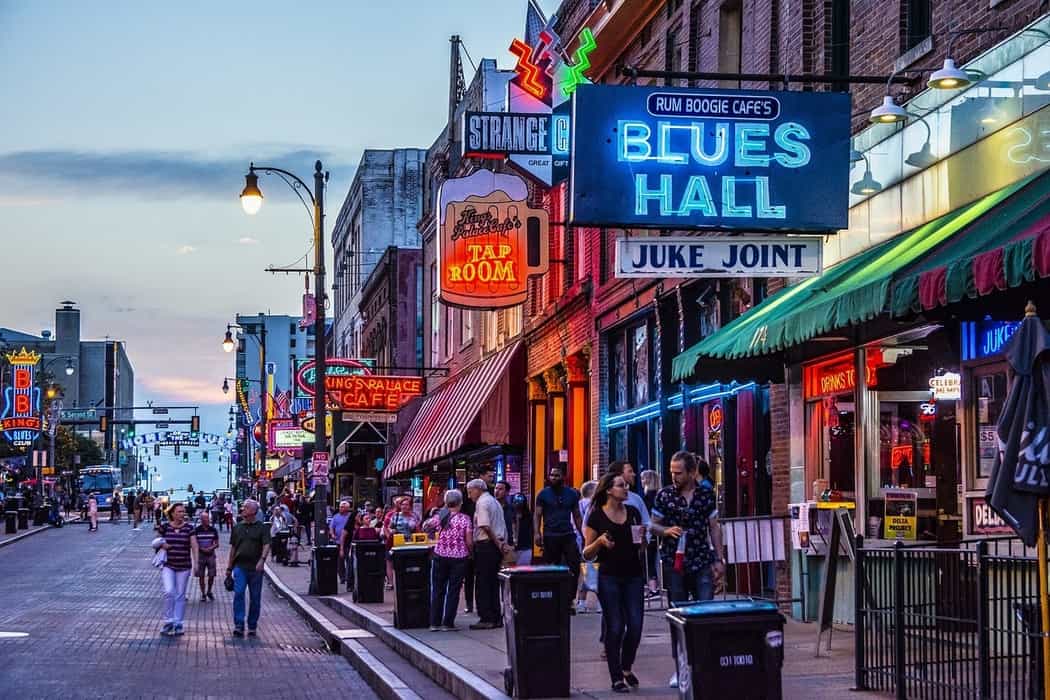 beale street memphis blues