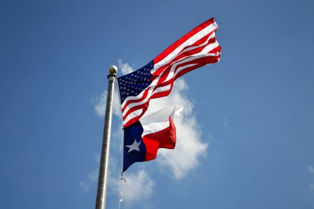 texas flag, american flag, houston-2801139.jpg