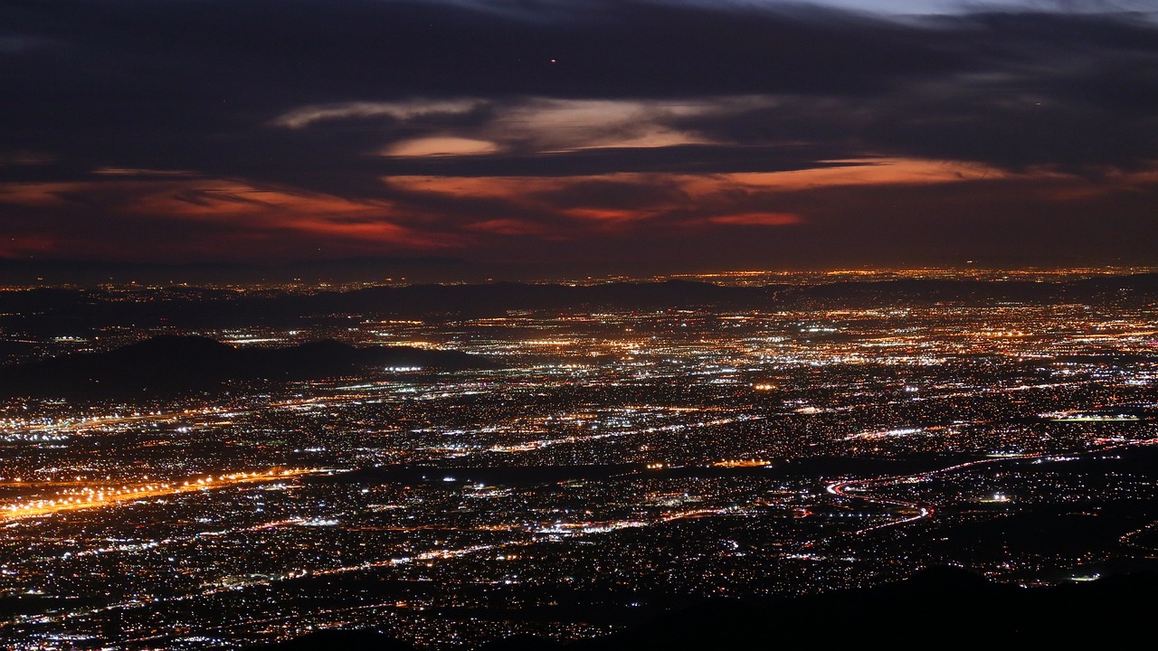 inland empire valley sunset san bernardino mountains 2142729jpg