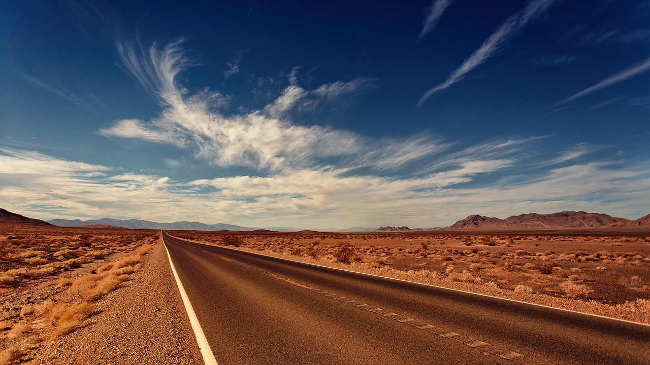 road nevada clouds 3856796jpg