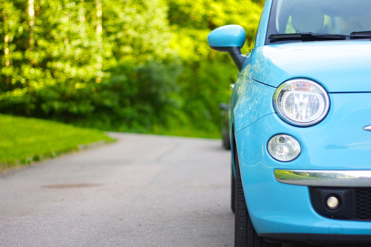 car parked car light blue 1492333jpg