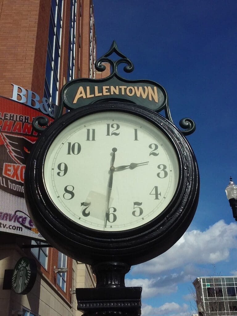 clock allentown center city 2115721jpg