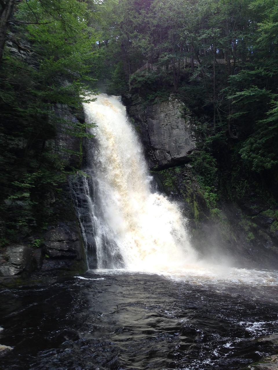 waterfall bushkillfalls pennsylvania 170850jpg