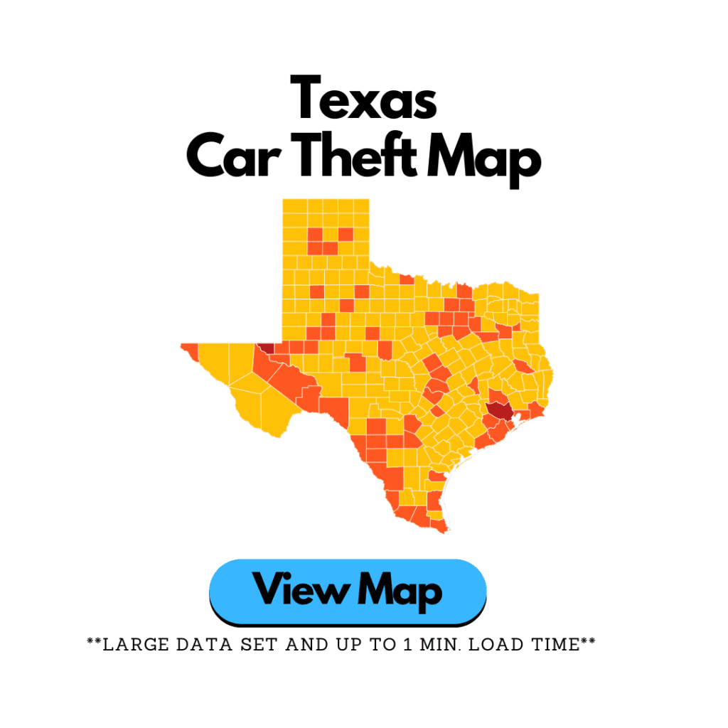 texas car theft by county