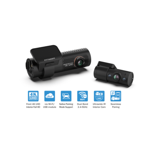 Best 4K Dashcam - BlackVue DR970X- 2CH with front and rear cameras