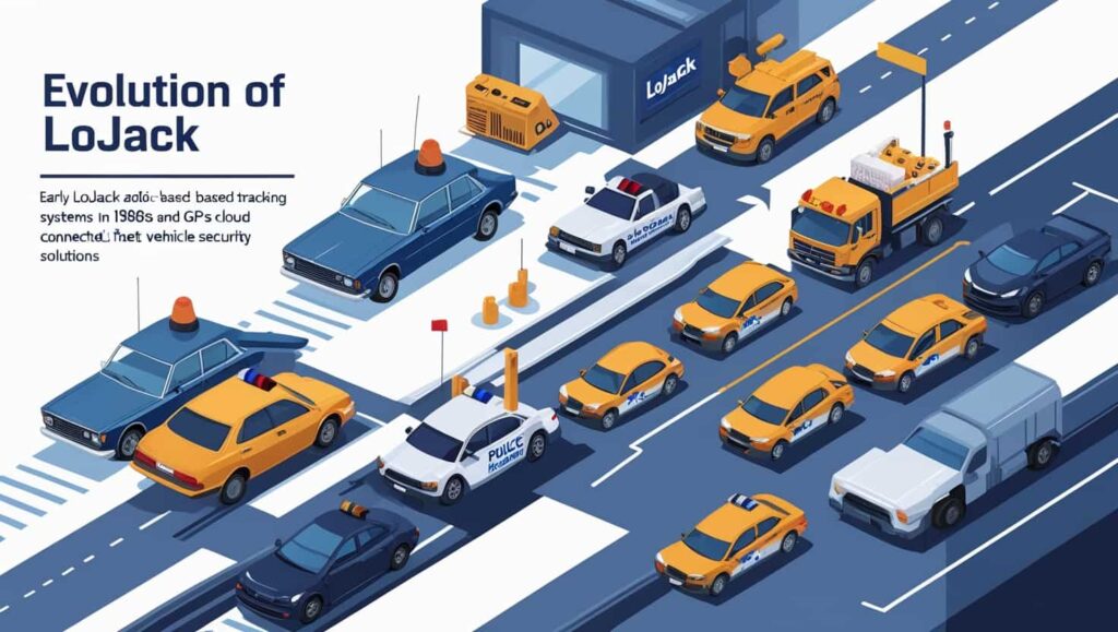 LoJack car recovery history